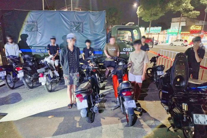 CSGT phát hiện nhiều trường hợp chưa đủ tuổi điều khiển phương tiện tham gia giao thông.