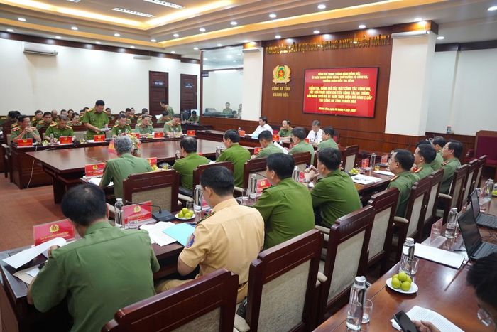 Quang cảnh buổi kiểm tra. Ảnh: Đức Minh.
