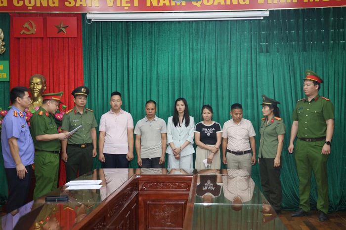 Các đối tượng trong vụ án.