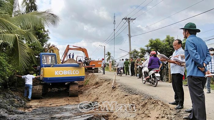 Sau khi tình hình được ổn định, hoạt động thi công hạng mục Cầu 9.000 tiếp tục được triển khai theo đúng kế hoạch.