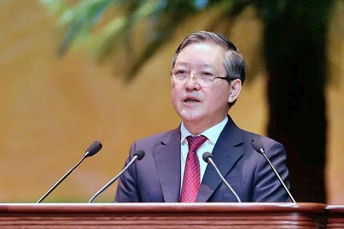 Ông Lương Quốc Đoàn - Chủ tịch Trung ương Hội Nông dân Việt Nam - phát biểu. Ảnh: BTC