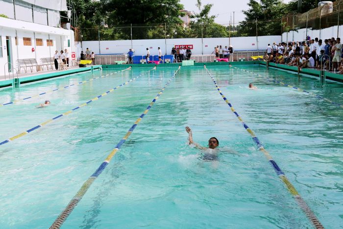 Một số hình ảnh thi đấu tại Hội khỏe 