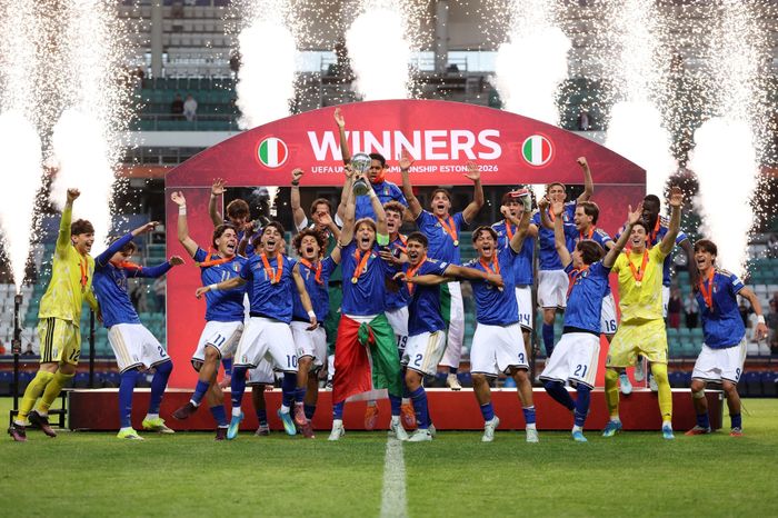 U17 Italia nâng cao chức vô địch U17 EURO 2026 sau hành trình đầy bản lĩnh