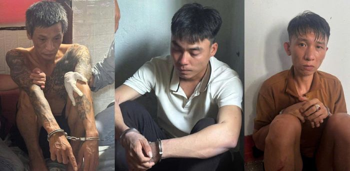 Các đối tượng: Trương Ngọc Sáng, Võ Văn Hoàng và Hoàng Văn Phú