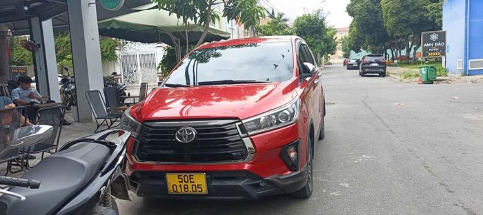 Chiếc xe của ông Tài trước khi cho thuê