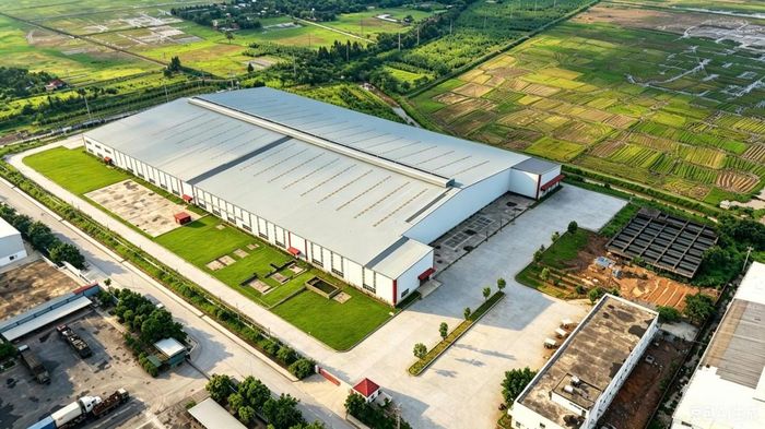 Toàn cảnh nhà máy sản xuất xe đạp của Công ty Cổ phần Nett Việt Nam tại Khu công nghiệp Trung Hà. Ảnh doanh nghiệp cung cấp.