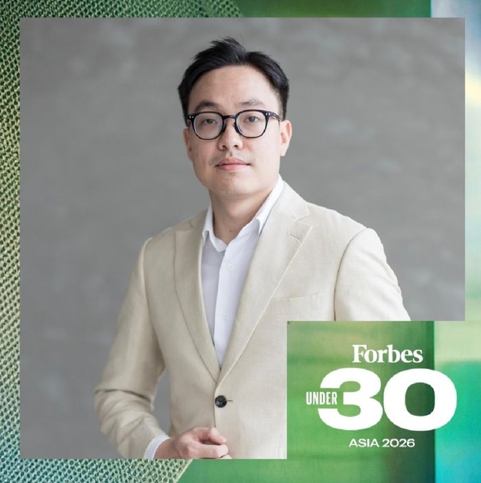 Nhà đầu tư công nghệ Bùi Đức Anh vừa lọt Top 30 Under 30 Asia 2026, hạng mục Tài chính & Đầu tư của Forbes. (Ảnh: NVCC)