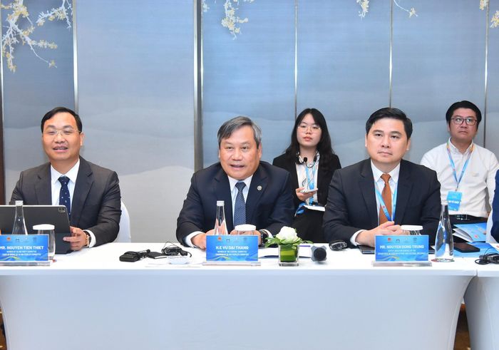 Chủ tịch UBND TP. Hà Nội Vũ Đại Thắng nhấn mạnh vai trò hợp tác giữa các đô thị ASEAN trong thúc đẩy phát triển bền vững và nâng cao chất lượng quản trị đô thị.