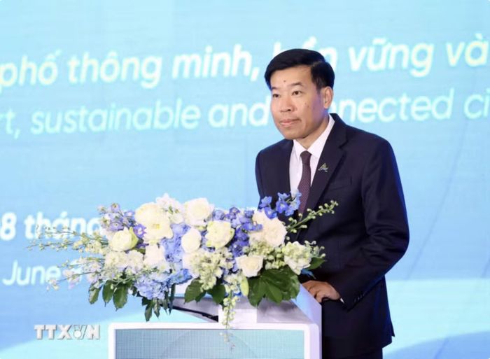 Thứ trưởng Ngoại giao Nguyễn Mạnh Cường. (Ảnh: TTXVN)