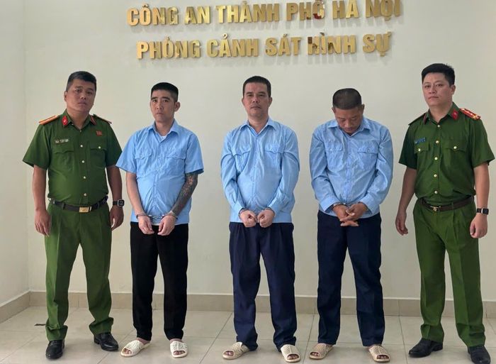 Ngọc "Sùi" cùng các bị can.
