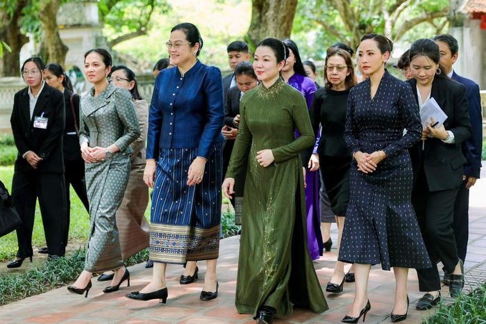Bày tỏ vui mừng khi gặp Phu nhân các Thủ tướng Lào, Campuchia và Thái Lan, Phu nhân Đào Thị Bích Thủy tin tưởng hoạt động lần này không chỉ là cơ hội để cùng tìm hiểu thêm về đất nước, con người và văn hóa của nhau mà còn góp phần vun đắp tình hữu nghị, sự gắn bó và tin cậy giữa Nhân dân các nước.