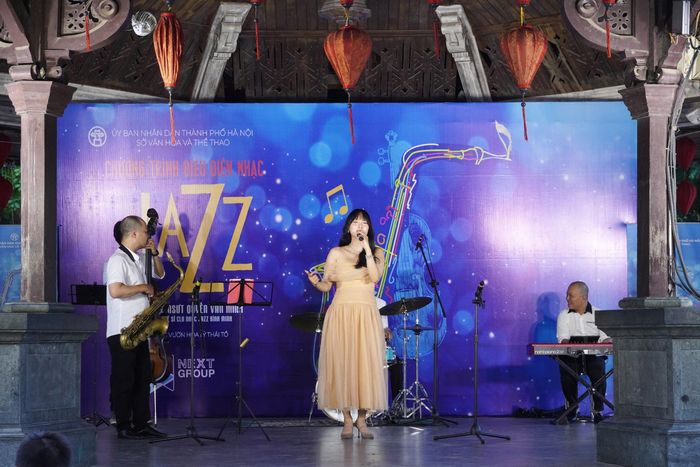 Không gian nghệ thuật mang đến ấn tượng cho người xem. Ảnh: SVHTT