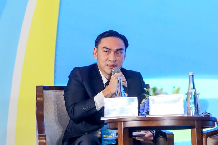Ông Phokham Sayasone, Phó Chủ tịch Ủy ban Chính quyền Thủ đô Vientiane (Lào). Ảnh: Huy Phạm