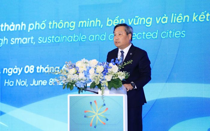 Chủ tịch UBND thành phố Hà Nội Vũ Đại Thắng khẳng định sự kiện là diễn đàn để các đô thị cùng chia sẻ kinh nghiệm, trao đổi sáng kiến và xây dựng những mô hình hợp tác mới.