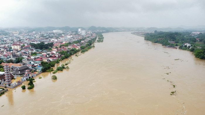 Mực nước các sông khu vực Bắc Bộ sẽ lên trong những ngày tới. Ảnh minh họa