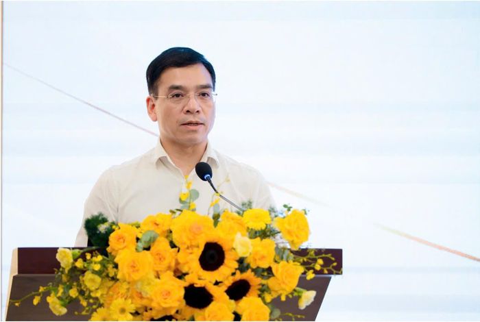 TS.BS Hà Anh Đức, Cục trưởng Cục Quản lý Khám, chữa bệnh (Bộ Y tế) - Phó Chủ tịch Hội đồng Y khoa Quốc gia phát biểu.