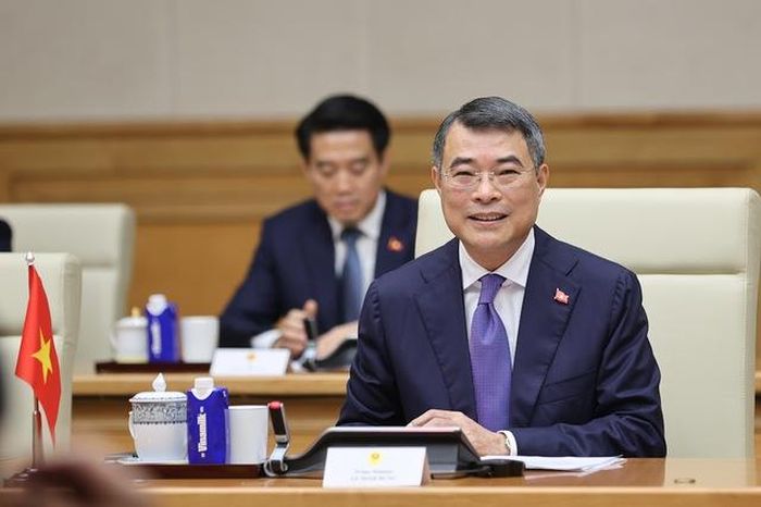 Thủ tướng Chính phủ Lê Minh Hưng tại hội đàm.