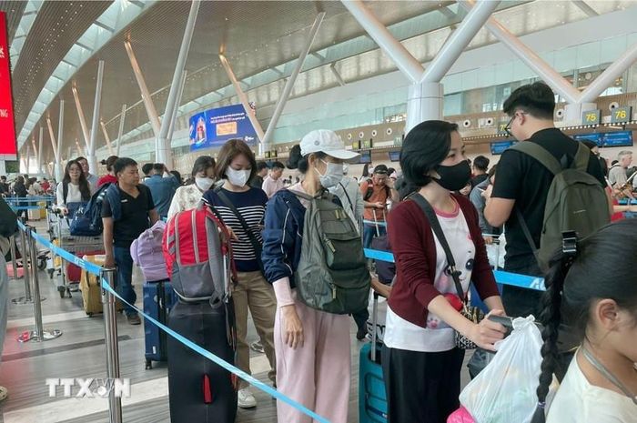 Nhiều chặng bay nội địa dưới 700.000 đồng mùa cao điểm hè. Ảnh: TTXVN