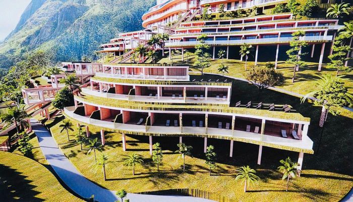Mô hình thiết kế dự án. Ảnh: Cổng TTĐT tỉnh Quảng Ngãi