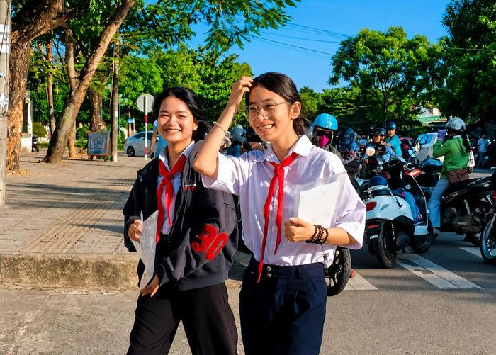 Các thí sinh dự thi lớp 10 năm học 2026-2027.Ảnh: CĐ.