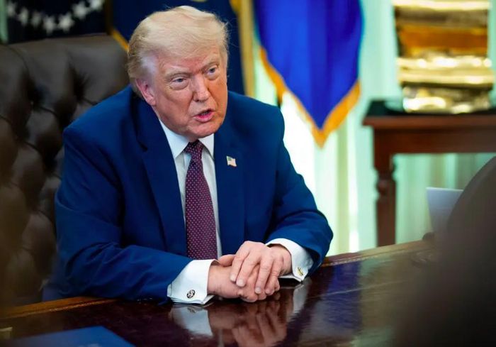 Tổng thống Mỹ Donald Trump. Ảnh: THE NEW YORK TIMES