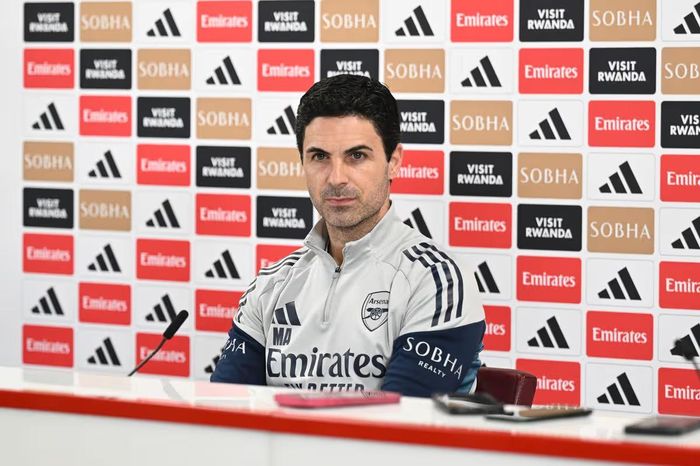  Mikel Arteta tận dụng truyền thông để tung hỏa mù rất tốt. ẢNH: ARSENAL FC 