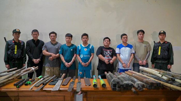  Công an TP.HCM đồng loạt triệu tập các thành viên trong đường dây nhằm đấu tranh, làm rõ hành vi phạm tội. Ảnh: CA 