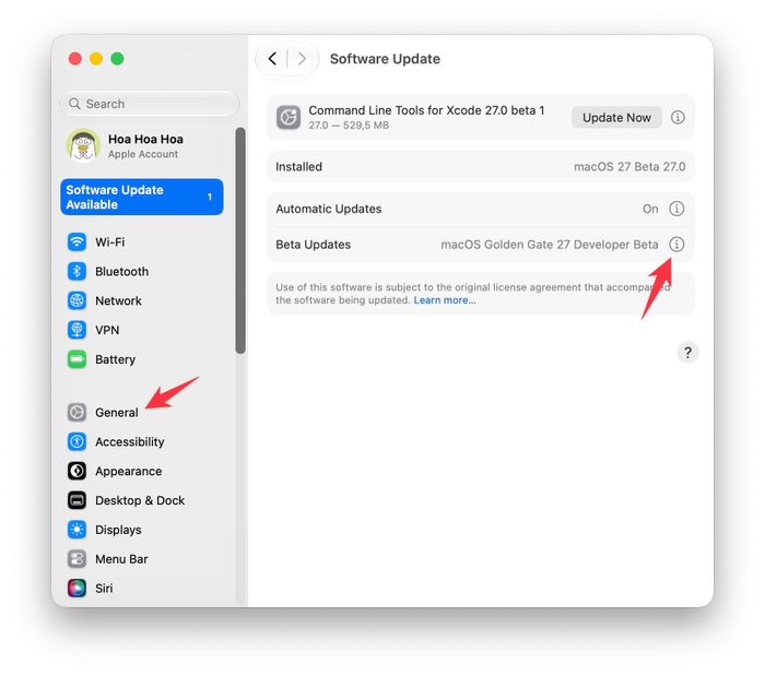  Cách trải nghiệm macOS 27. Ảnh: TIỂU MINH 