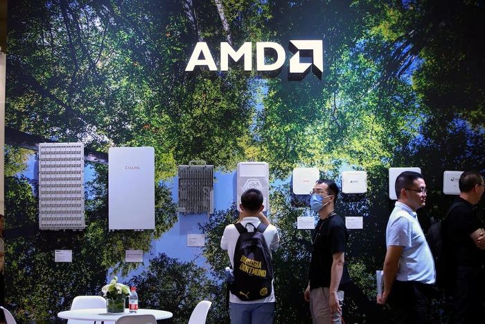  AMD là nhà sản xuất chip có thứ hạng cao thứ hai sau Nvidia, xếp thứ 16 chung cuộc với lợi thế về đổi mới, năng lực thích ứng và mức độ sẵn sàng trước làn sóng AI. Ảnh: Nicoco Chan/Reuters. 