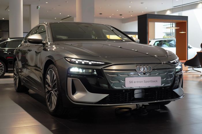 Audi S6 e-tron là mẫu xe điện mới nhất được ra mắt tại Việt Nam. Ảnh: Đan Thanh.
