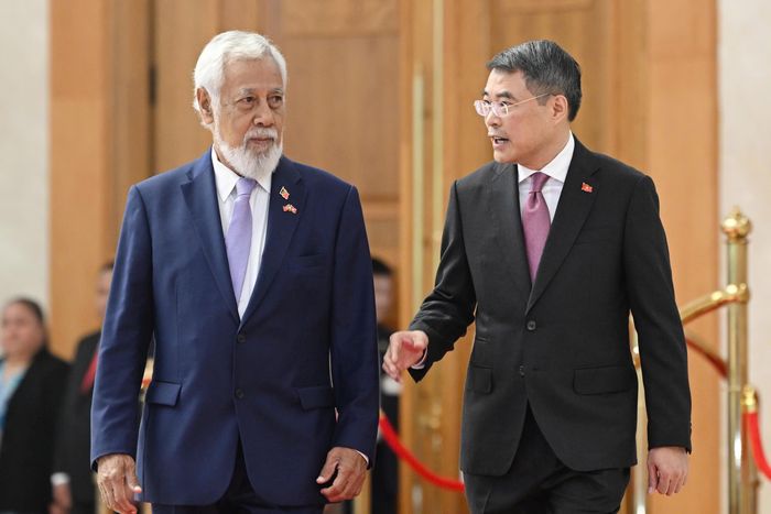 Thủ tướng Timor-Leste Xanana Gusmão bày tỏ cảm ơn sự tiếp đón nồng hậu và trọng thị của Chính phủ và nhân dân Việt Nam dành cho đoàn và chúc mừng những thành tựu phát triển kinh tế - xã hội của Việt Nam, cũng như việc Việt Nam chủ trì thành công Diễn đàn Tương lai ASEAN lần thứ ba (AFF-3). Cảm ơn Việt Nam đã ủng hộ, đồng hành cùng Timor-Leste trong suốt quá trình Timor-Leste xin gia nhập ASEAN; nhấn mạnh Việt Nam không chỉ là người bạn tin cậy mà còn là đối tác phát triển hiệu quả và chặt chẽ của Timor-Leste.