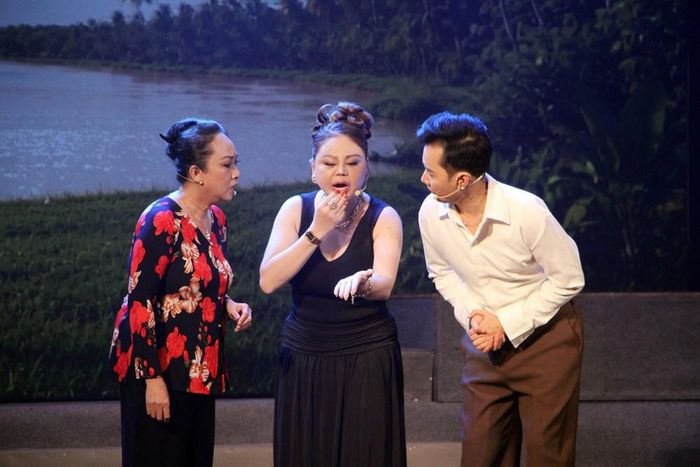 Các nghệ sĩ Tô Thiên Kiều, Lê Giang và Lê Hậu