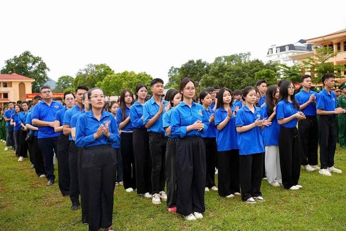 Chương trình có sự tham gia đông đảo của các đoàn viên thanh niên