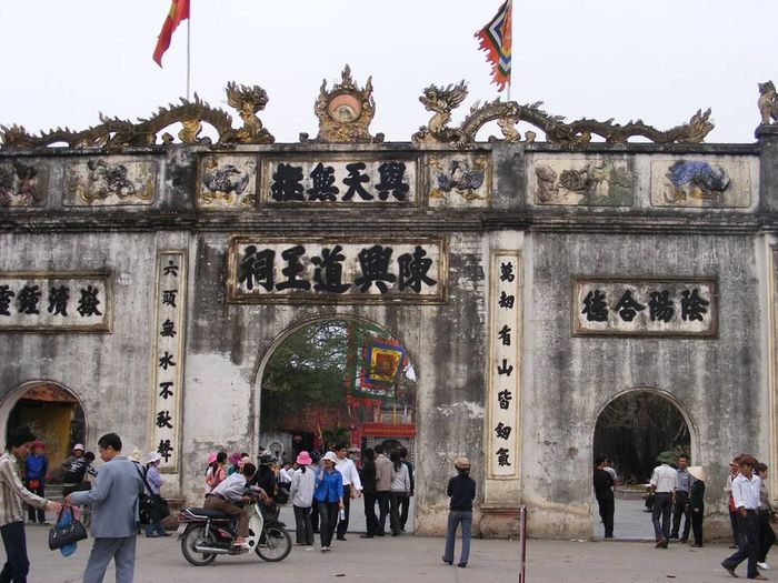 Một góc đền Kiếp Bạc