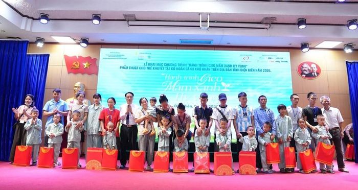 370 trẻ em sẽ được phẫu thuật miễn phí sau đợt khám sàng lọc tại các cơ sở y tế