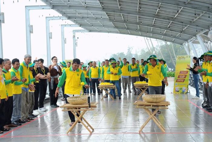 Phân bón Cà Mau lần đầu tiên tổ chức livestream quay số kết hợp các hoạt động giao lưu, tương tác trong khuôn khổ chương trình "Mùa vàng thắng lớn 2026" - Ảnh: VGP/LT