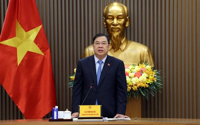 Phó Thủ tướng Thường trực khẳng định, để thu hút nguồn vốn lớn và công nghệ hiện đại cho điện gió ngoài khơi, cần có khung pháp lý minh bạch, ổn định và có khả năng huy động vốn quốc tế - Ảnh: VGP/Phương Nguyên