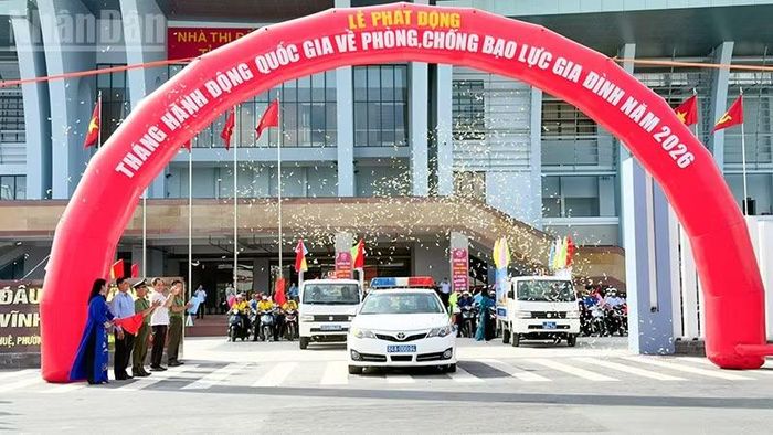 Lễ phát động hưởng ứng Tháng hành động quốc gia về phòng, chống bạo lực gia đình năm 2026.
