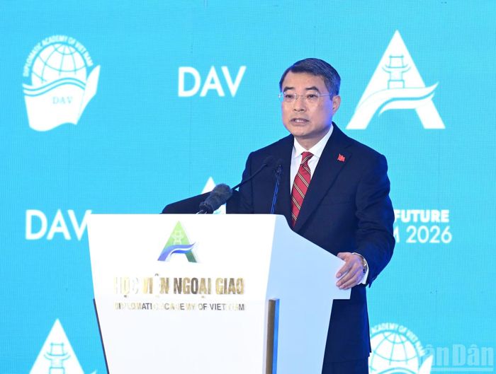 Thủ tướng Lê Minh Hưng phát biểu tại Phiên khai mạc Diễn đàn Tương lai ASEAN lần thứ ba.