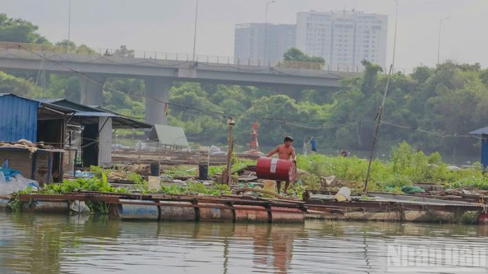 Việc tập trung quá đông các bè cá trong một diện tích nhỏ làm hạn chế dòng chảy, giảm khả năng tự làm sạch của môi trường nước, dẫn đến tích tụ chất thải.