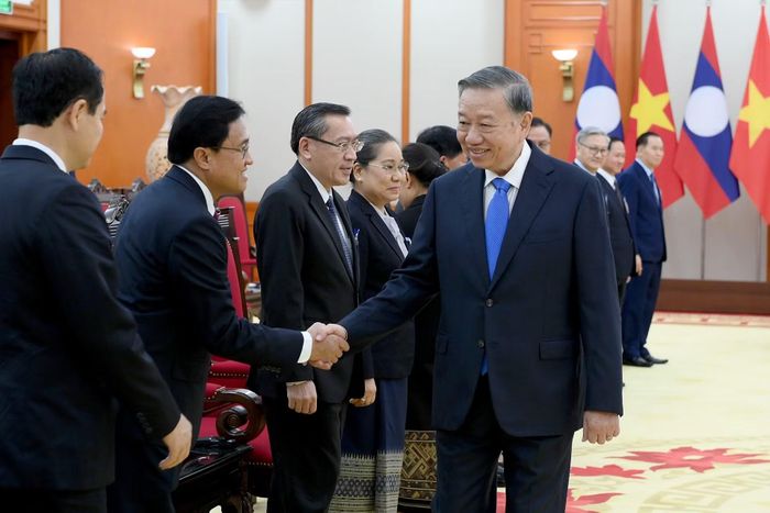 Tổng Bí thư, Chủ tịch nước Tô Lâm với các đại biểu.