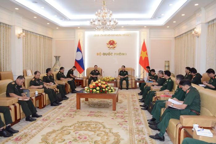 Quang cảnh buổi tiếp.