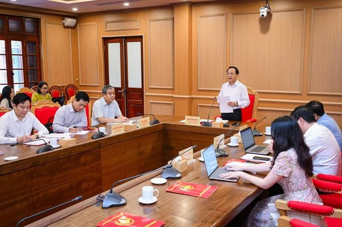 Quang cảnh hội nghị. (Ảnh: BẢO LONG)