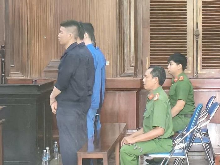 Các bị cáo tại tòa