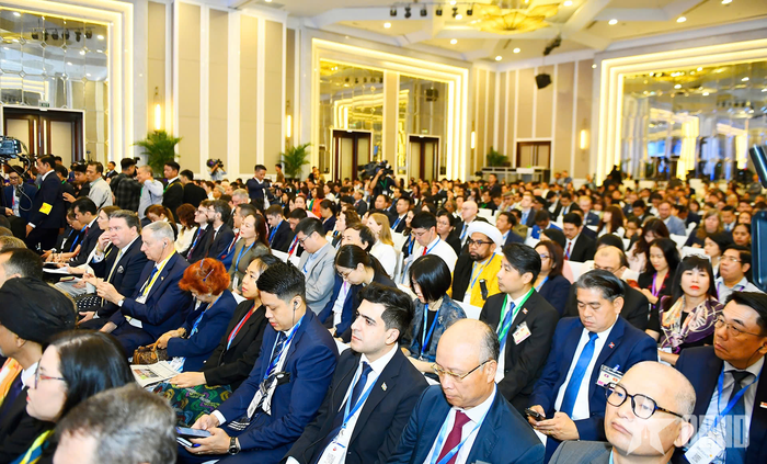 Các đại biểu tham dự AFF 2026 sáng 9-6. Ảnh: TUẤN HUY 