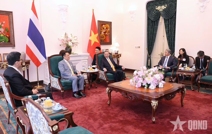  Quang cảnh cuộc tiếp. Ảnh: VIẾT CHUNG 