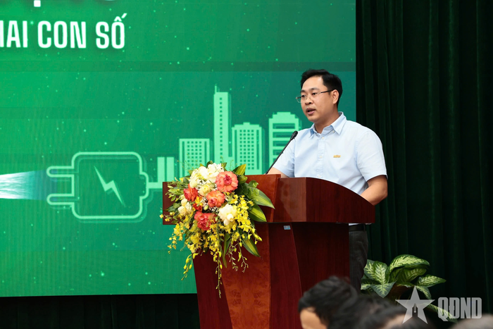  Ông Nguyễn Đức Thành, Phó tổng biên tập Thường trực Báo Lao Động phát biểu tại hội thảo.