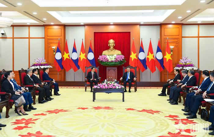 Quang cảnh cuộc tiếp. Ảnh: ĐĂNG KHOA