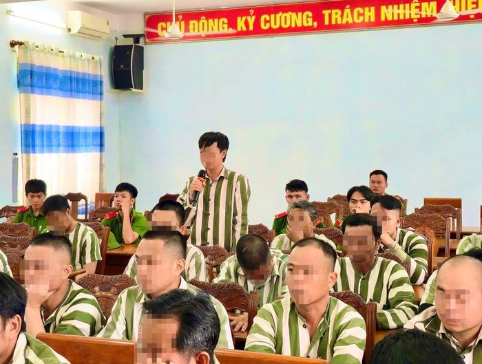 Phạm nhân đề xuất, tâm tư, nguyện vọng tại buổi đối thoại.
