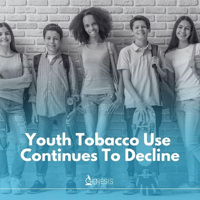 Tỷ lệ sử dụng thuốc lá và nicotine trong giới trẻ Mỹ đạt mức thấp lịch sử trong 10 năm qua. Ảnh: Genesis